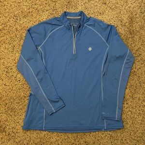Coolibar Quarter Zip Long Sleeve Active Top